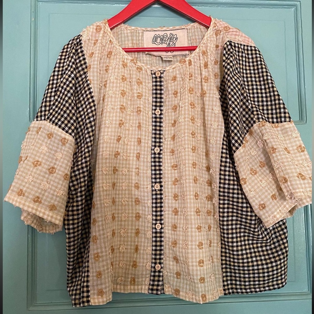 NWOT Ace & Jig “Claude Top” in Charleston/Fitzroy - Medium
